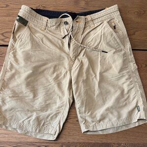 Howler Brothers Tan Cargo Shorts